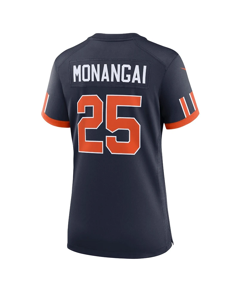 Nike Women's Kyle Monangai Navy Chicago Bears 2026 Rivalries Collection Game Jersey