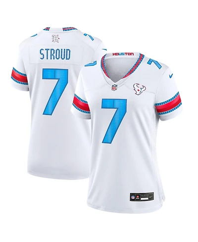 Nike Women's C.j. Stroud White Houston Texans 2026 Rivalries Collection Game Jersey
