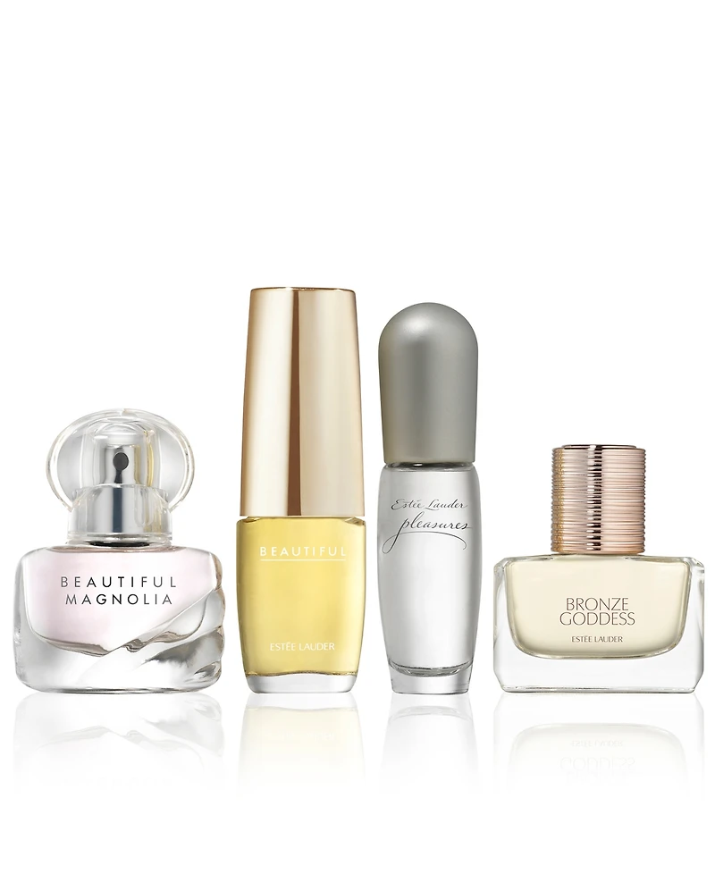 Estee Lauder 4-Piece Fragrance Treasures Mini Perfume Gift Set