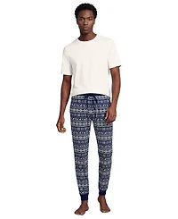 Lands' End Men's Knit Jersey Pajama Sleep Set