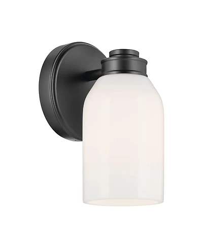 Kichler Shae Wall Sconce 1Lt with Opal Glass