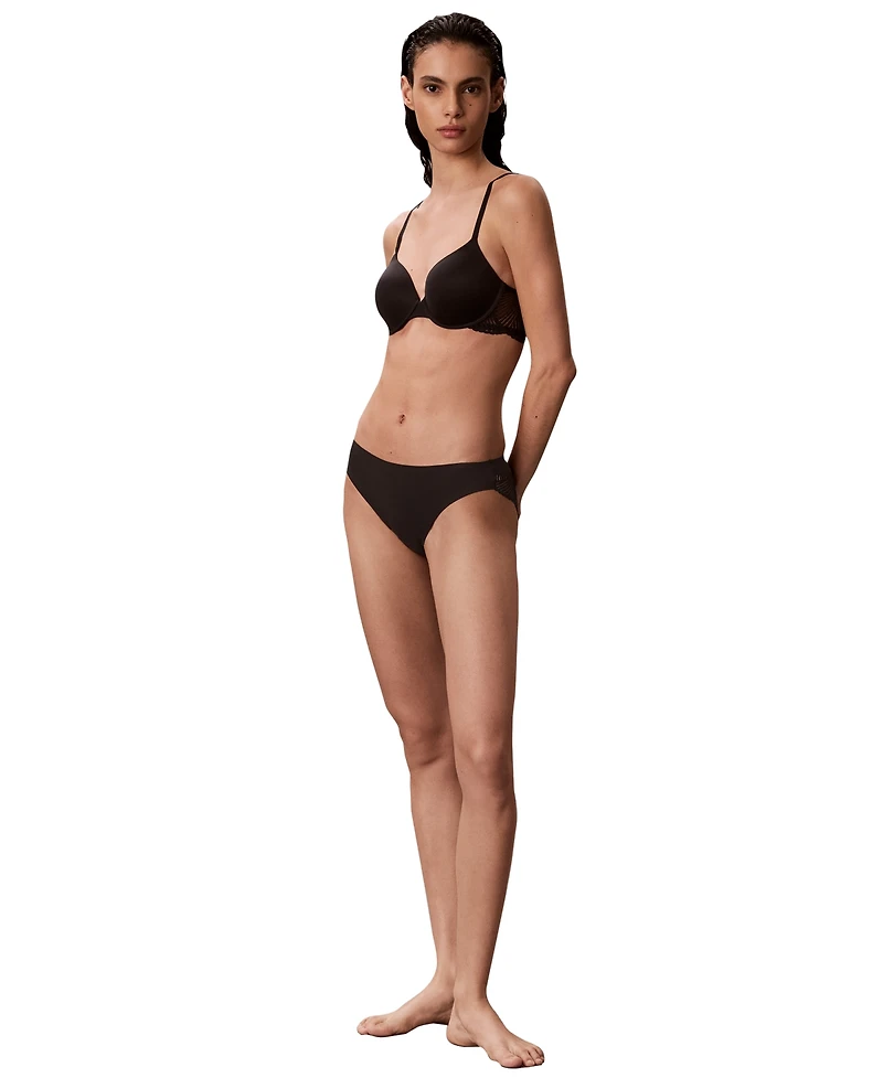 Calvin Klein Perfectly Fit Lace Full-Coverage Underwire T-Shirt Bra, QF8966