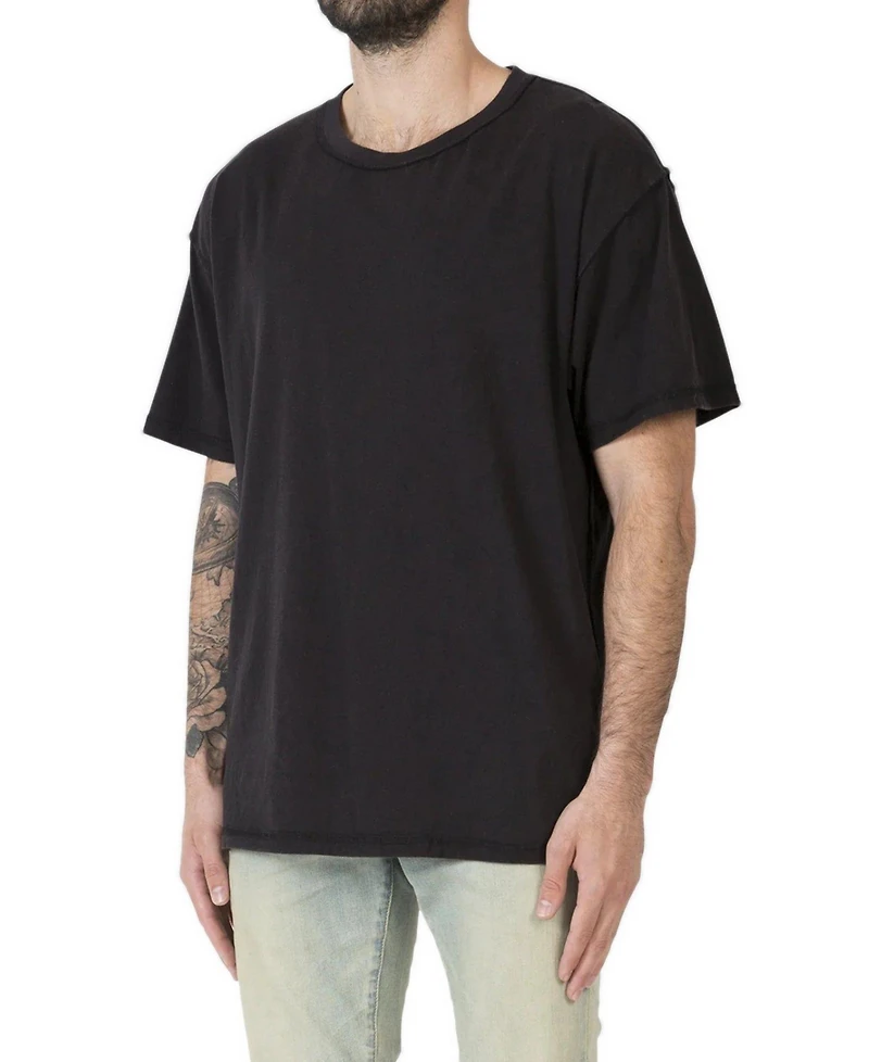 mnml Men's Inside Out Oversized Dropped-Shoulder T-Shirt
