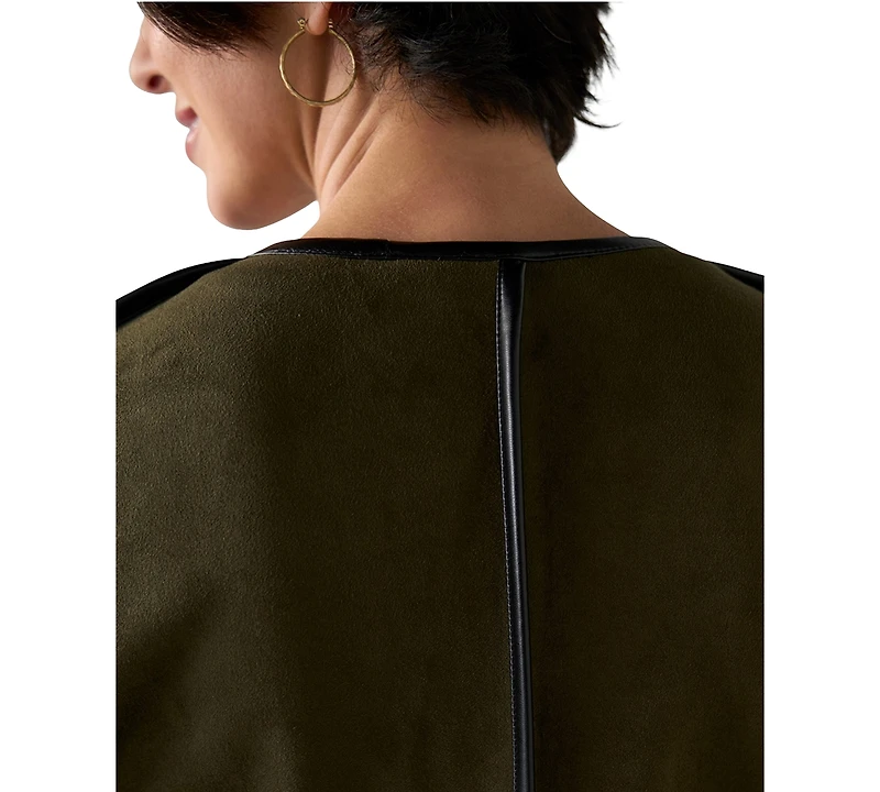 Liverpool Los Angeles Women's Faux Suede Relaxed Jacket