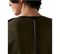 Liverpool Los Angeles Women's Faux Suede Relaxed Jacket