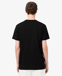 Lacoste Men's 3-Pack Regular Fit V-Neck Undershirts