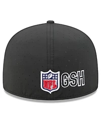 New Era Men's Black Chicago Bears 2026 Nfl Cruical Catch 59FIFTY Fitted Hat