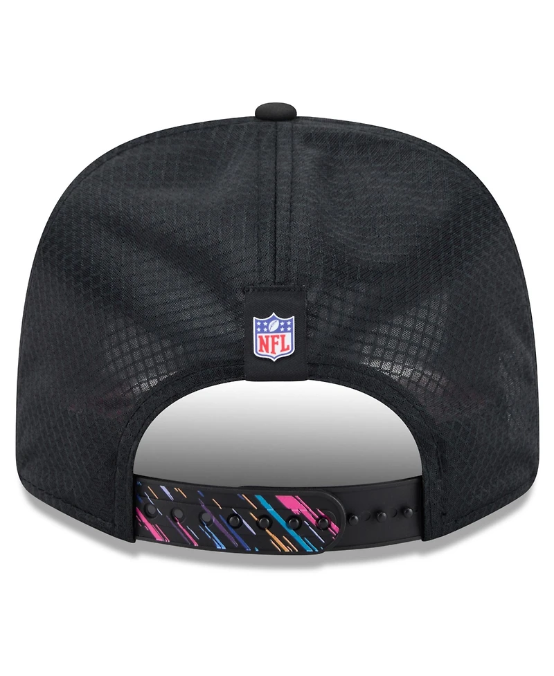 New Era Men's Black Miami Dolphins 2026 Nfl Cruical Catch 9SEVENTY Adjustable Trucker Hat