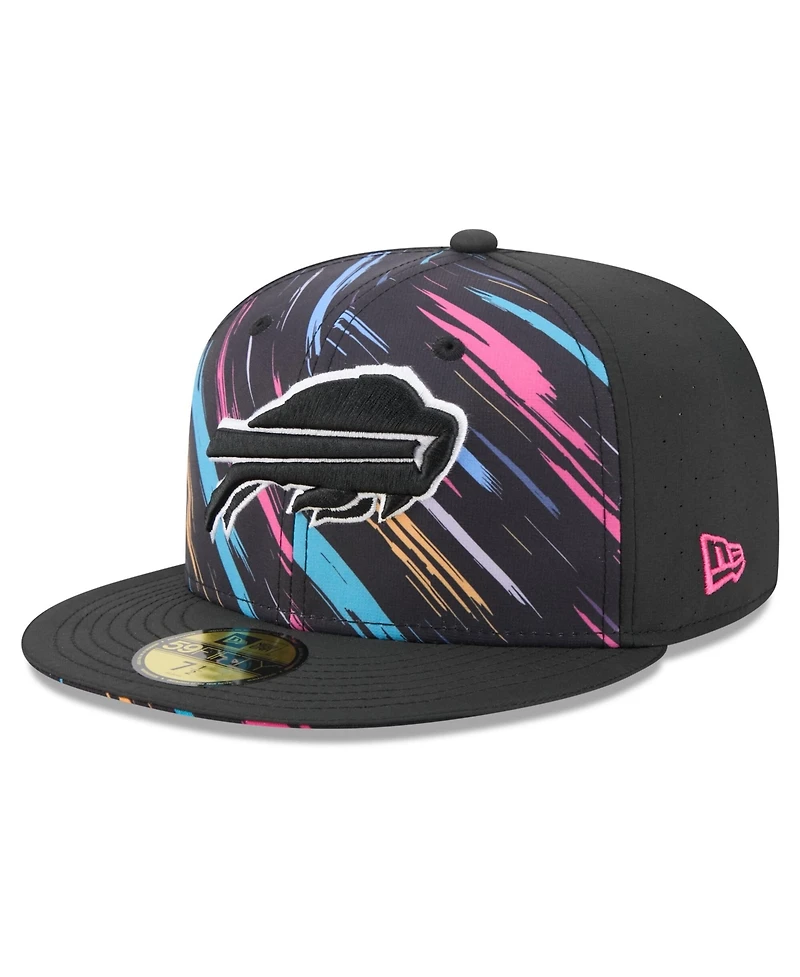 New Era Men's Black Buffalo Bills 2026 Nfl Cruical Catch 59FIFTY Fitted Hat