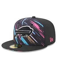 New Era Men's Black Buffalo Bills 2026 Nfl Cruical Catch 59FIFTY Fitted Hat