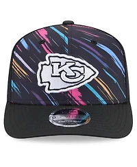 New Era Men's Black Kansas City Chiefs 2026 Nfl Cruical Catch 9SEVENTY Adjustable Trucker Hat