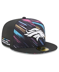New Era Men's Black Denver Broncos 2026 Nfl Cruical Catch 59FIFTY Fitted Hat