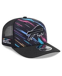 New Era Men's Black Buffalo Bills 2026 Nfl Cruical Catch 9SEVENTY Adjustable Trucker Hat