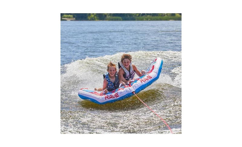Rave Mambo Px 2-Rider Inflatable Towable Tube, Ages 12+