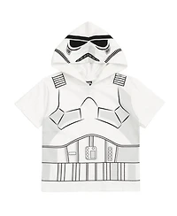 Star Wars Toddler Boys' 2T-5T Hooded Short-Sleeve T-Shirt
