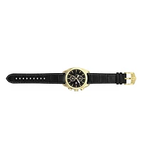 Invicta S.Coifman SC0088 Men's Chronograph Dial Leather Strap Watch