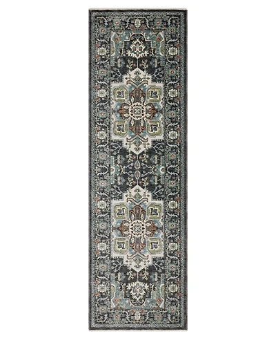 Oriental Weavers Eliana ELI09 2'3''x7'6'' Runner Area Rug