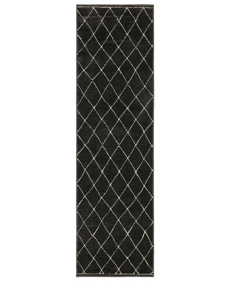 Oriental Weavers Raylan RAY12 2'3x7'6 Runner Area Rug