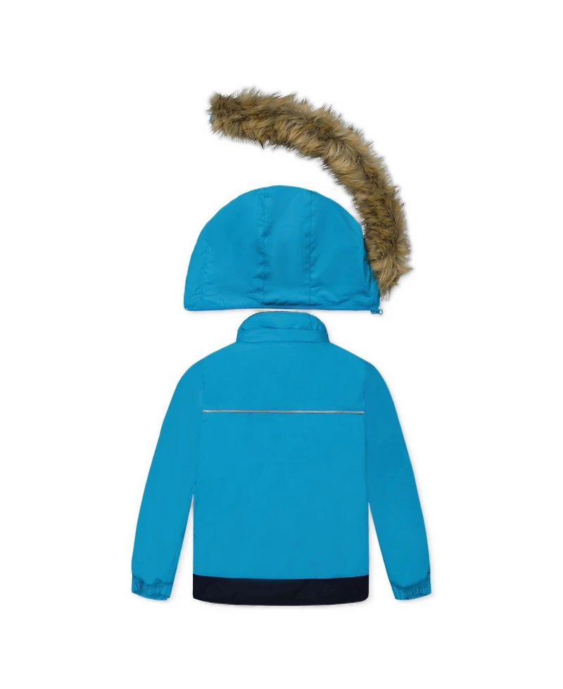 Deux par Little Boys 6-8 Two Piece Discover Snowsuit Blue