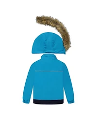 Deux par Little Boys 6-8 Two Piece Discover Snowsuit Blue