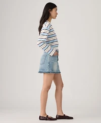 Levi's Women's Icon High-Waisted Mini Denim Skirt