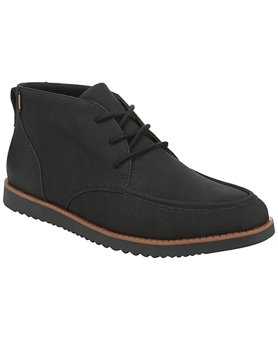 Dr. Scholl's Men's Sync Flex Moc-Toe Microsuede Chukka Boots