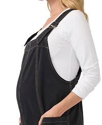 Ingrid + Isabel Maternity Ankle Tapered Leg Denim Overall