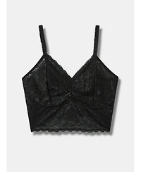 Torrid Plus Wireless Unlined Lace Bralette