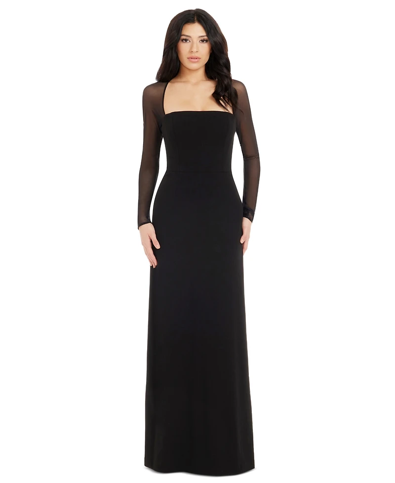 Dress the Population Women's Maxwell Square Neck