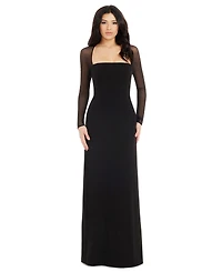 Dress the Population Women's Maxwell Square Neck
