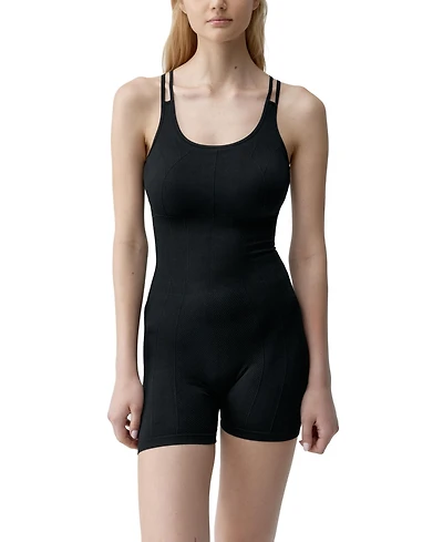 Born Living Yoga Women's Clio Seamless Short Sports Romper