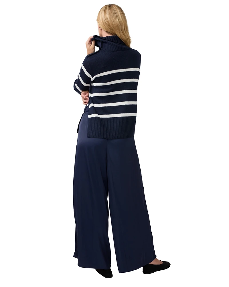 Ingrid + Isabel Maternity Wide-Leg Woven Pants