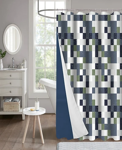 Popular Bath Neptune 14-Piece Shower Curtain and Liner Set
