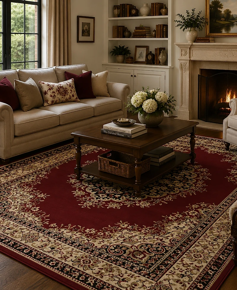 Closeout! Km Home Pesaro 1595 7'9"x11' Area Rug