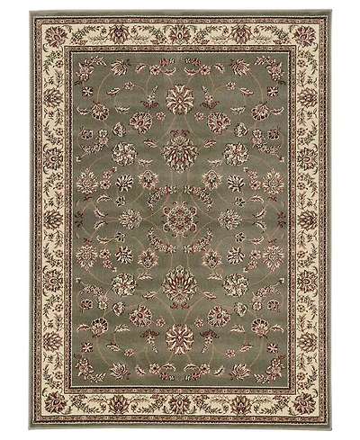 Closeout! Km Home Pesaro Isfahan Sage 3'3" x 4'11" Area Rug
