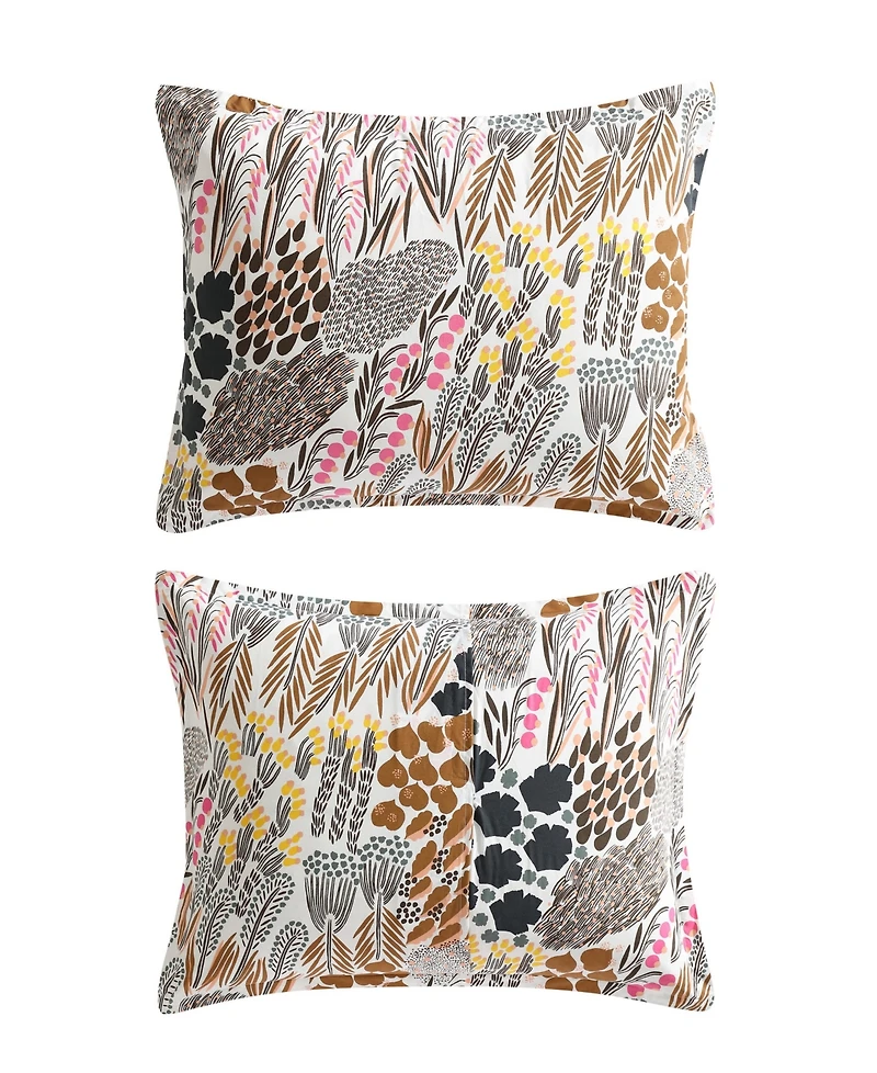 Marimekko Pieni Letto Cotton 3-Pc. Duvet Cover Set, Full/Queen