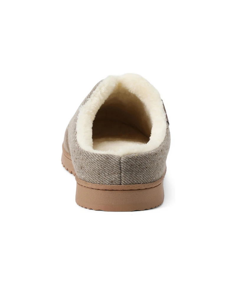 Dearfoams Men's Aldan Indoor-Outdoor Round Toe Clog Slippers