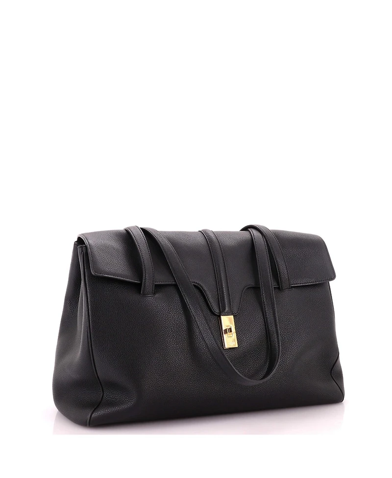 Pre-Owned Celine Large Soft 16 Bag Grained Calfskin