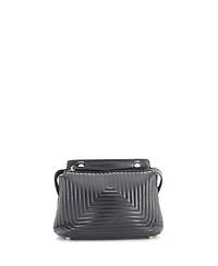 Pre-Owned Fendi Small DotCom Click Shoulder Bag Quilted Leather