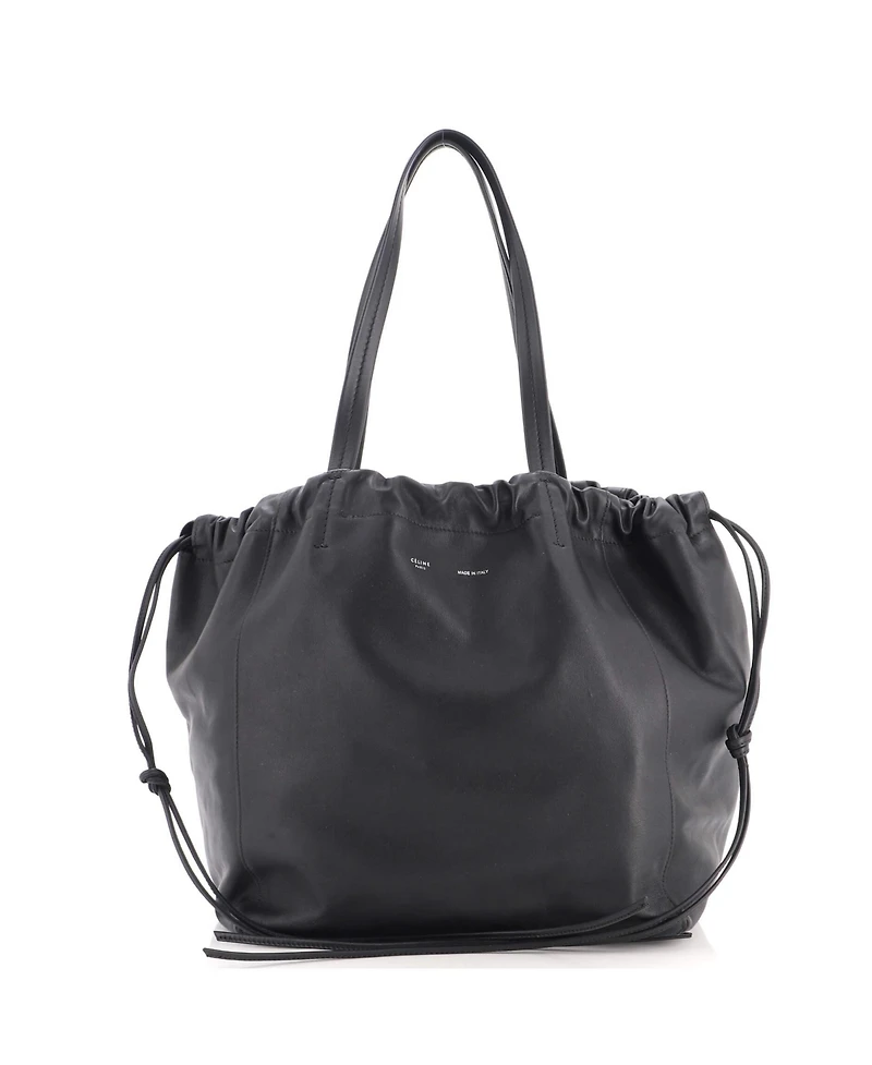 Pre-Owned Celine Large Coulisse Shoulder Bag Leather