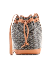 Pre-Owned Goyard Pm Petit Flot Bucket Bag Coated Canvas