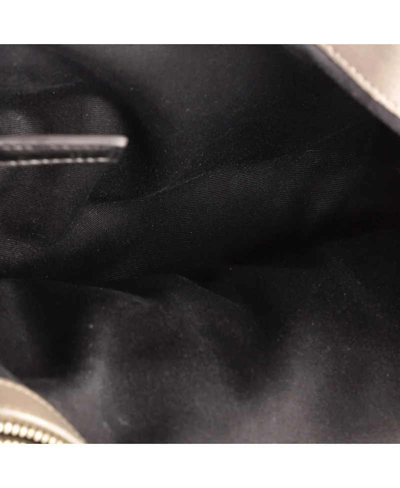 Pre-Owned Saint Laurent Large Loulou Shoulder Bag Matelasse Chevron Leather