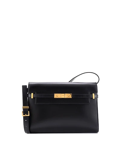 Pre-Owned Saint Laurent Medium Manhattan Shoulder Bag Leather