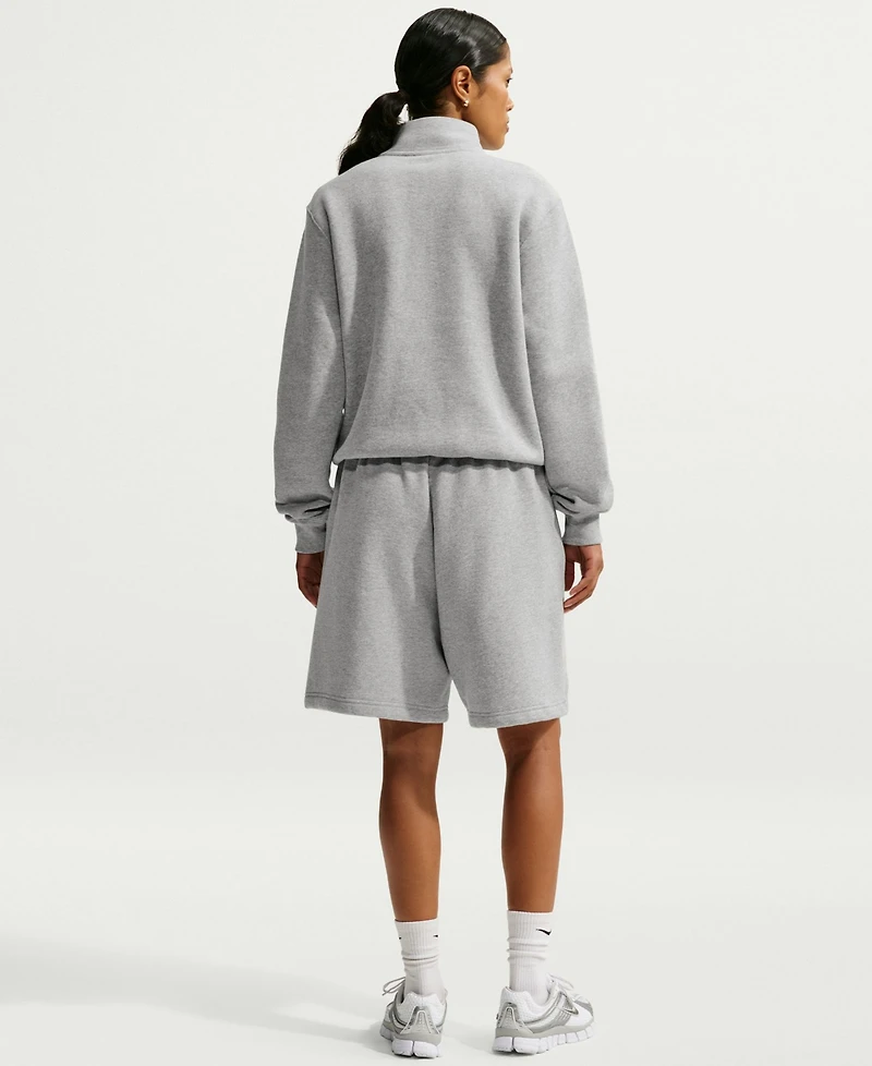 Nike Studio Fleece Women's 1/4-Zip Top