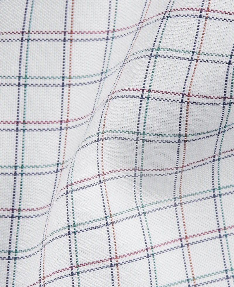 Tommy Hilfiger Men's Th Flex Slim-Fit Spread-Collar Dress Shirt