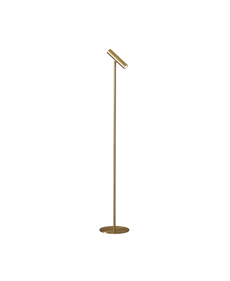 Kings Brand Furniture Cordless Rechargeable Floor Lamp with Detachable Magnetic Adjustable Head, Touch Dimmable
