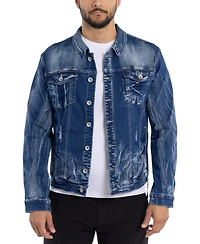 Men's Washed Denim Jacket