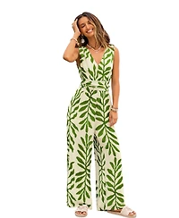 Cupshe Women's Yachting Tropical Jumpsuit