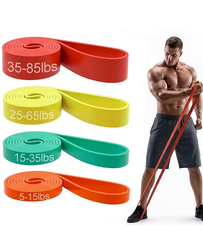 Sportneer Latex Resistance Bands Set For Full Body Workout Training