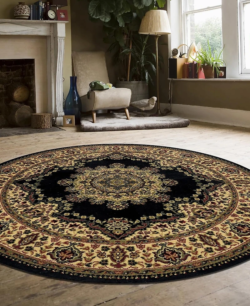 Closeout! Km Home Umbria 1191 5'3" x Round Rug